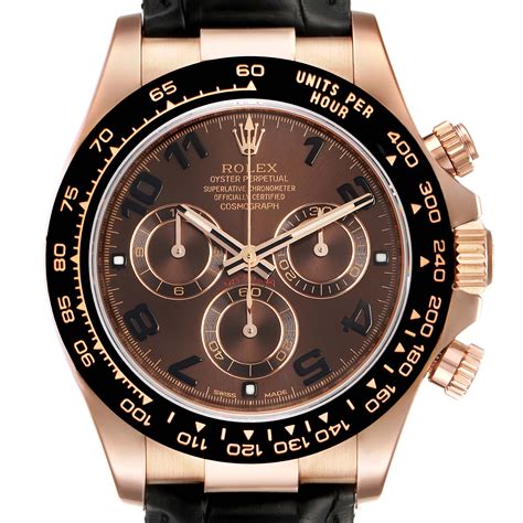 rolex daytona rose gold men.